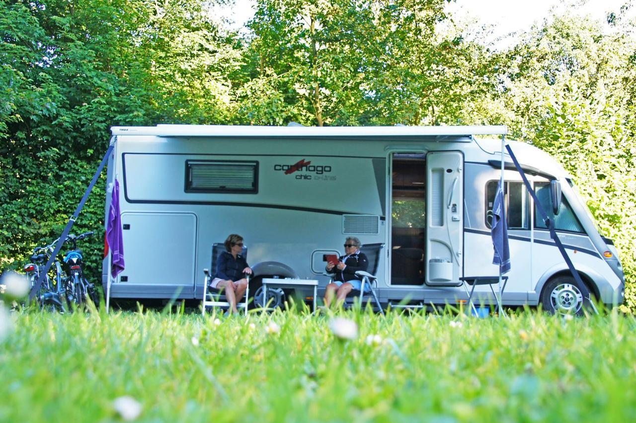 Camping Alkenhaer Appelscha Lege Kampeerplaats Met Prive Sanitair Extérieur photo