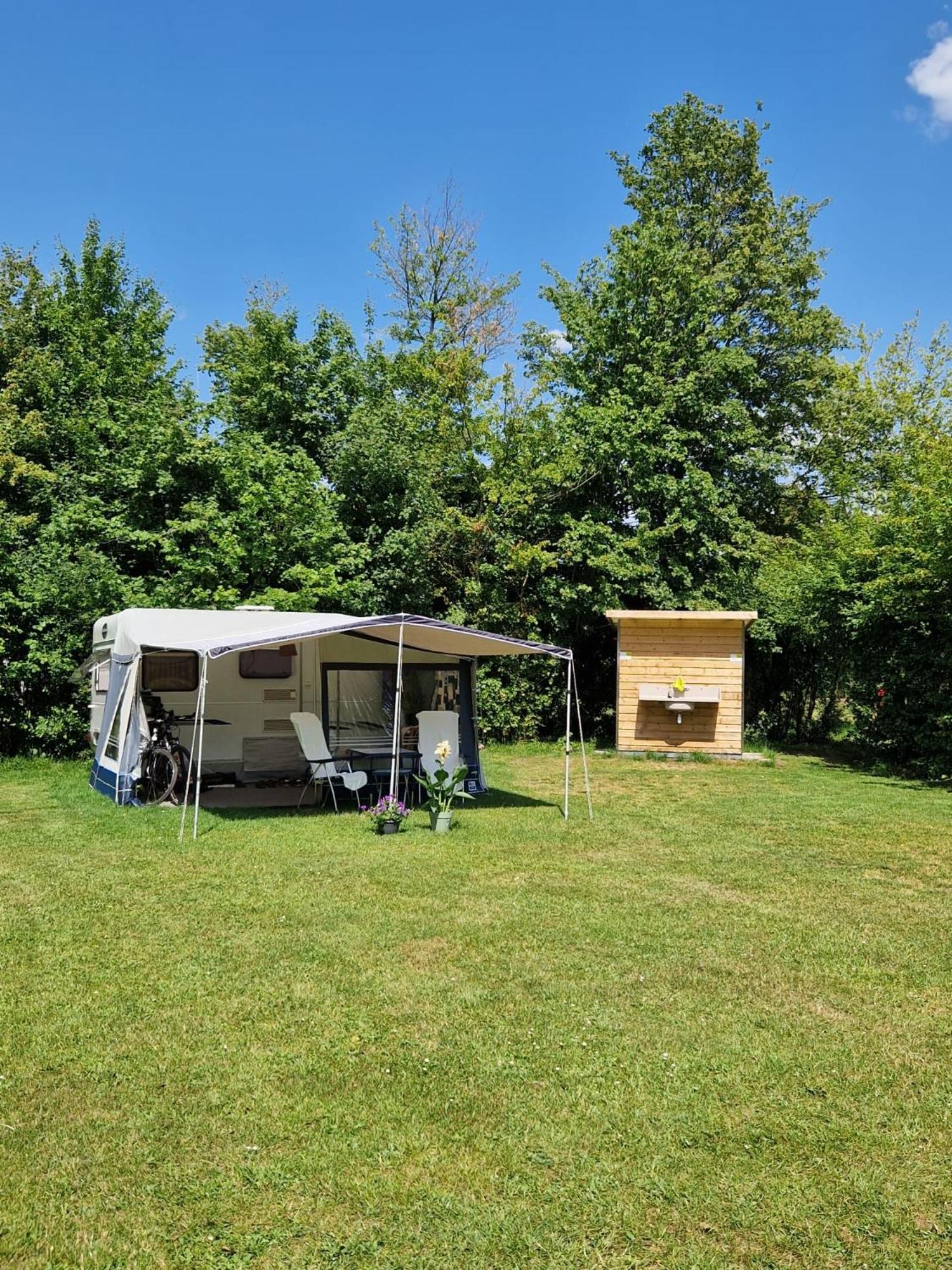 Camping Alkenhaer Appelscha Lege Kampeerplaats Met Prive Sanitair Extérieur photo